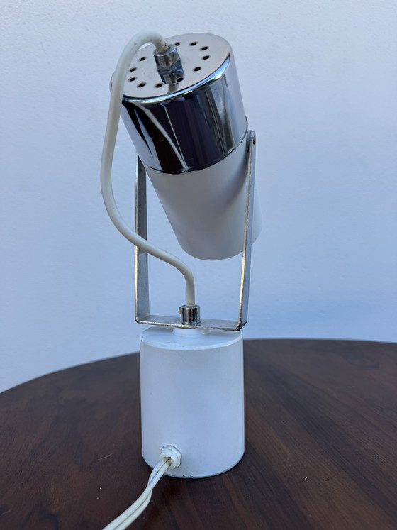 Small Space Age Lamp from the 1970s – Table lamps, Metal (photo 11 of 15)