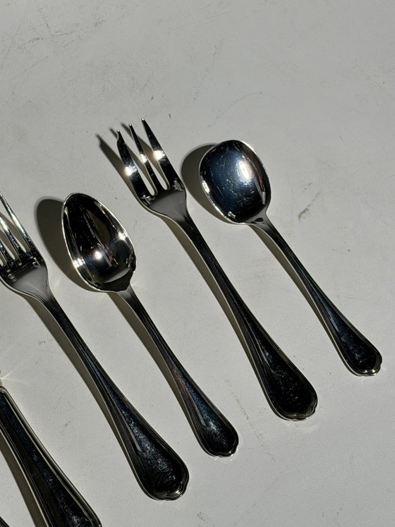 Christofle “Spatours” 144-Piece Flatware Set — New in Original Boxes – Cutlery Sets (photo 8 of 10)