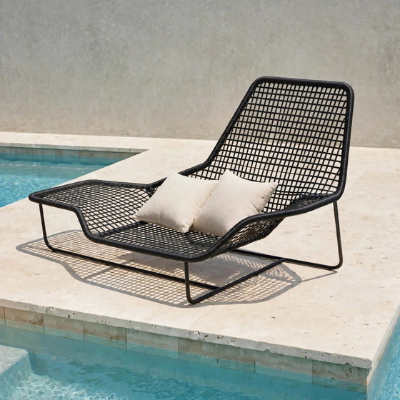 Chaise longue LAMA Outdoor by ZANOTTA – Metal, Aluminium (photo 3 of 6)