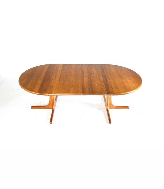 Image 1 of Table de salle à manger danoise à rallonge, Juul Kristensen '60