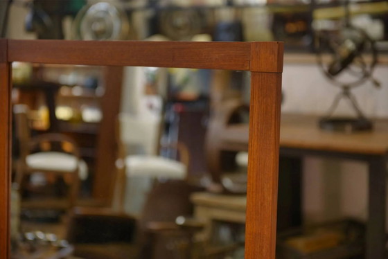 Miroir scandinave en teck et céramique années 60 – Scandinavian (photo 3 of 7)