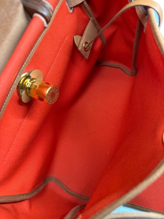 Image 1 of Hermès Herbag 30 tas