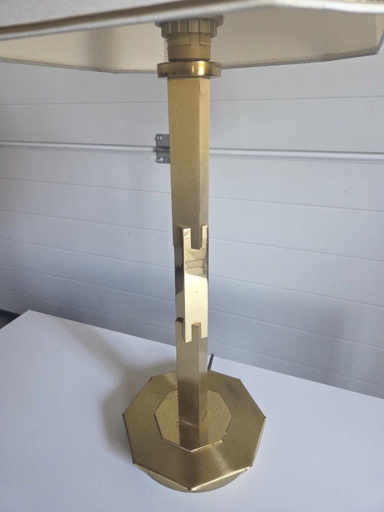 Willy Rizzo style table lamp – Brass (photo 3 of 5)