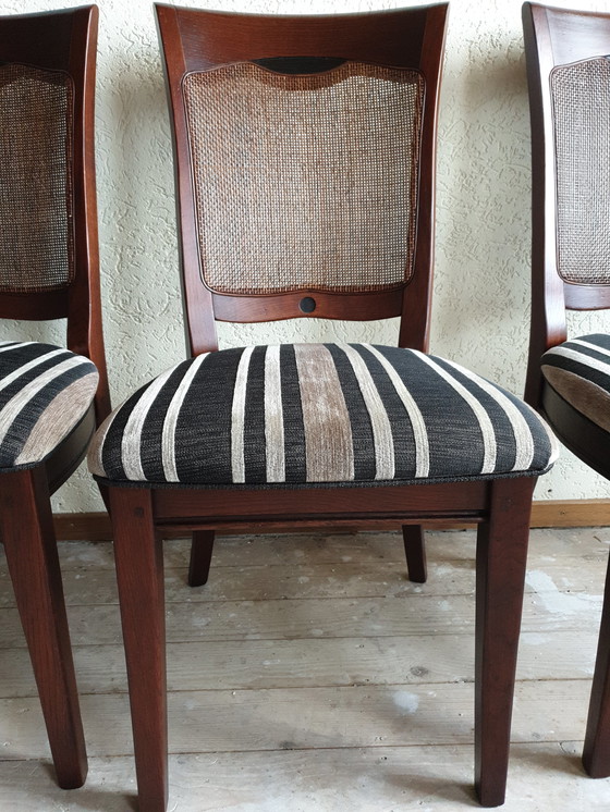 Image 1 of 6 Bannink Jugendstil Eetkamer Stoelen