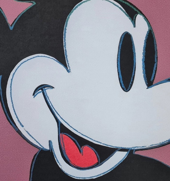 Image 1 of After Andy Warhol, Mickey Mouse, 1980s, Lithograph