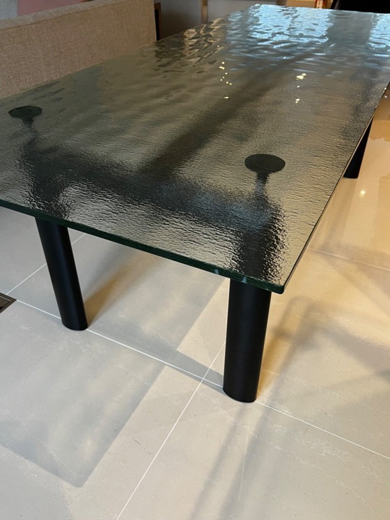 Image 1 of Tavolo Cassina LC6 (piano in vetro fuso)