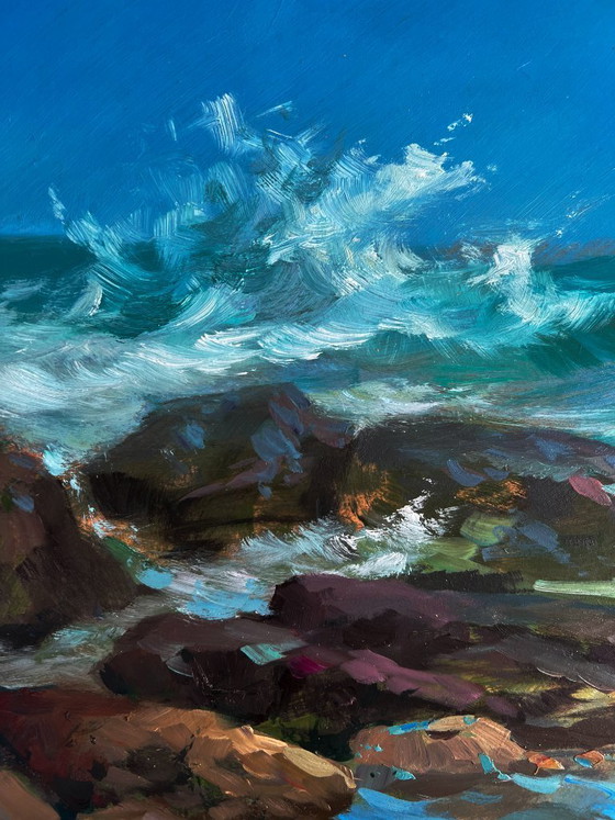 Image 1 of Seashore with People