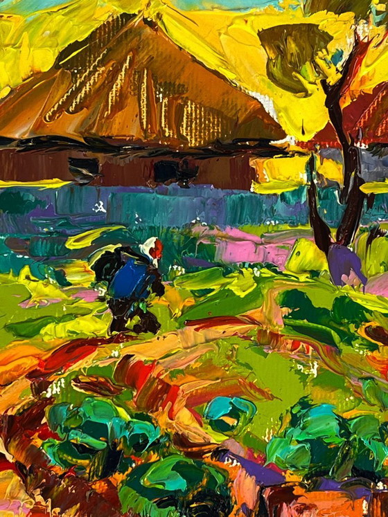 Image 1 of Soirée d'automne au village