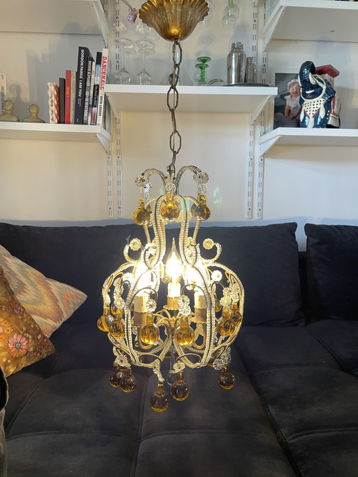 Chandelier in Murano glass Early 20th century