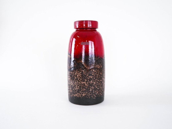 Image 1 of Ceramic vase, German design, 1960s, manufactured in West Germany, model 553-38, Scheurich manufactory