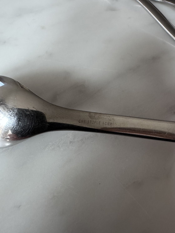 Image 1 of Christofle TÉNÈRE stainless steel cutlery set – 16 pcs (discontinued pattern)