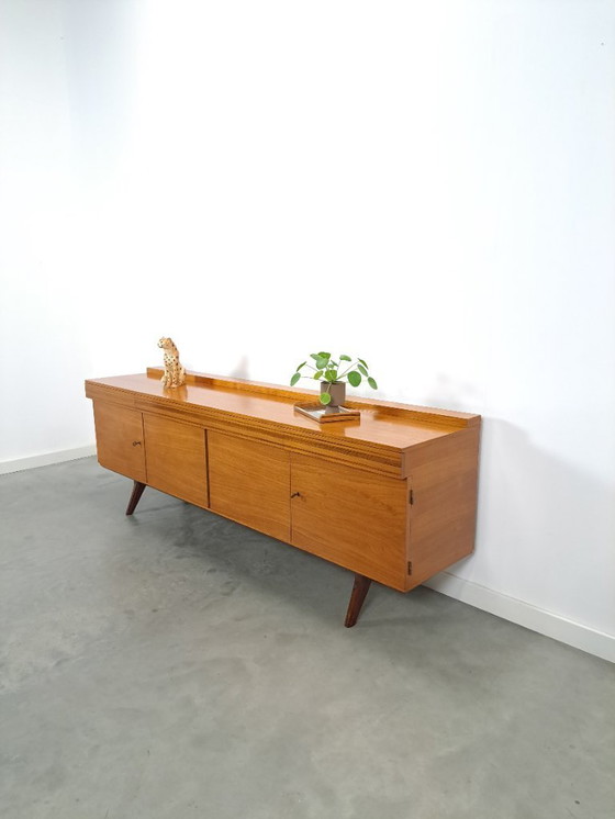 Image 1 of Design Musterring Möbel sideboard with drawers and slanted legs