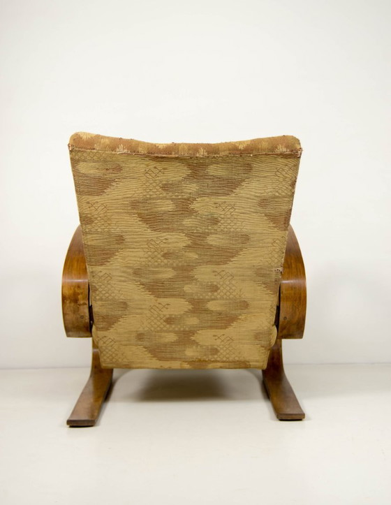 Image 1 of Poltrona Tank di Miroslav Navratil, in legno curvato laminato, anni '30.