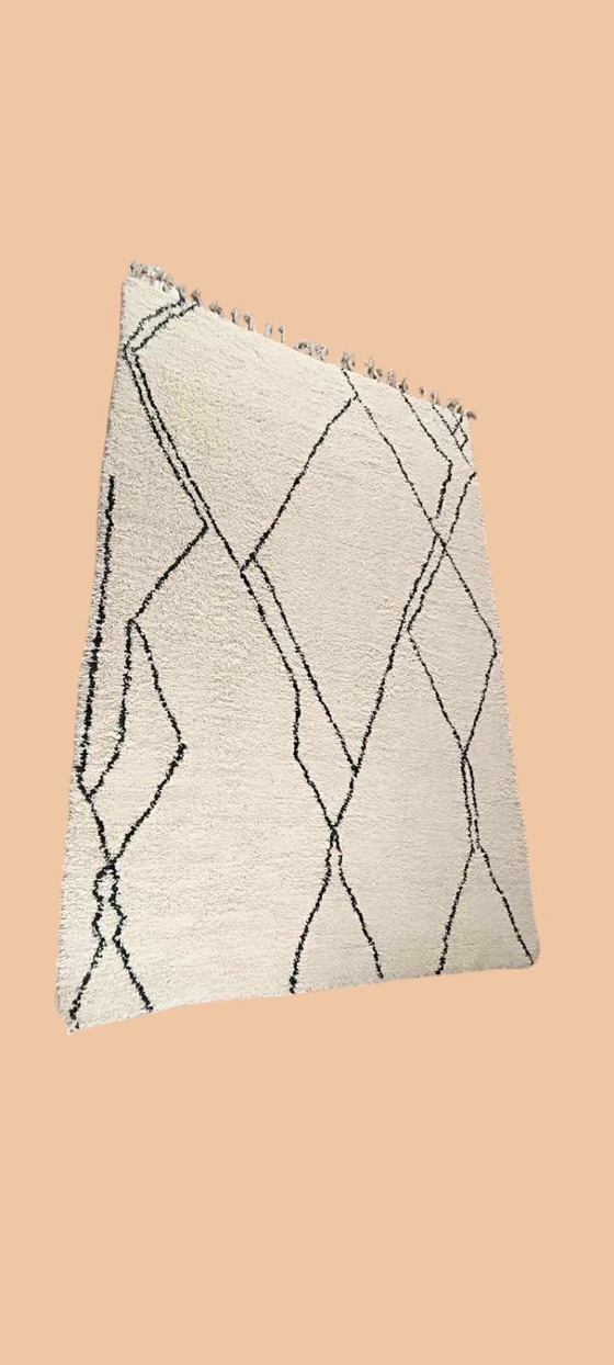 Image 1 of Tapis berbère laine vierge Tapis marocain - 300 x 200 cm 302x 296 m Type B12.4