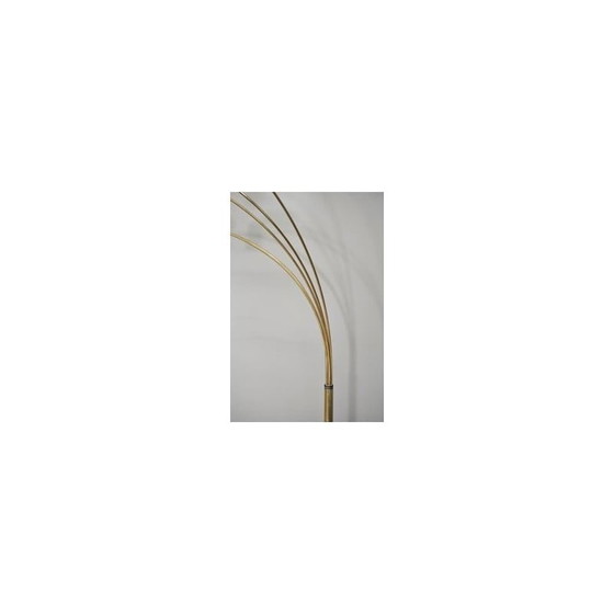 Image 1 of Vintage brass floor lamp, 1970s
