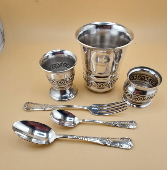 Versilbertes Tafelservice – Govaers, Besteckkassetten, Metal, Silver (photo 3 of 11)