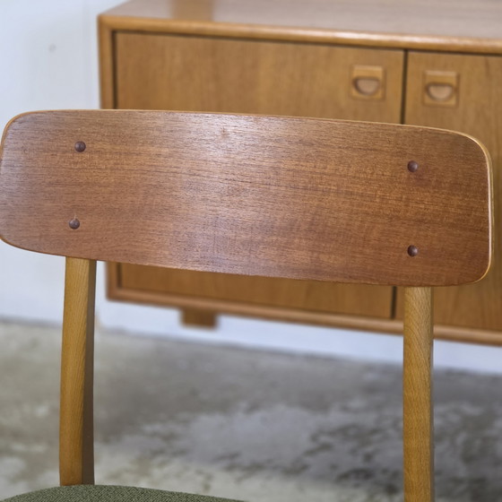 Image 1 of 6x Vintage jaren 60 Deense eetkamerstoel Scandinavisch retro