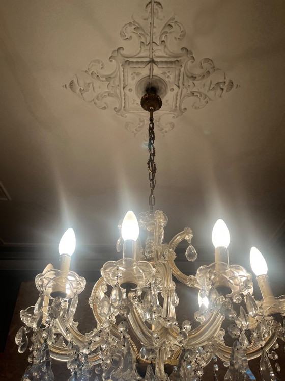 Image 1 of Crystal Chandelier