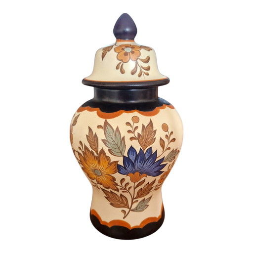 Flora ceramic set of lidded vases 430