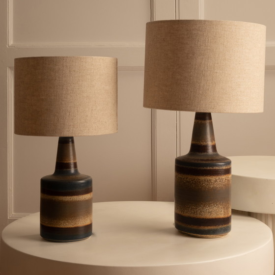 Image 1 of Duo of Soholm lamps - Danemarque 1960s