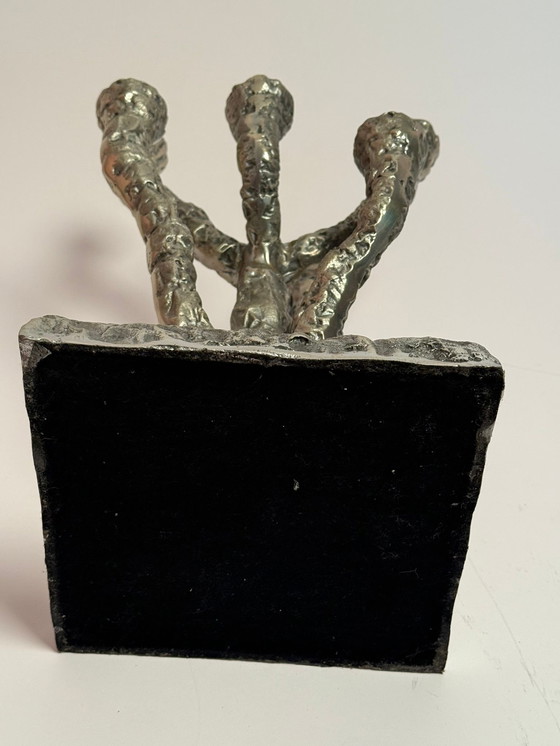 Image 1 of Vintage design Brutalist Candlestick ('60/'70)