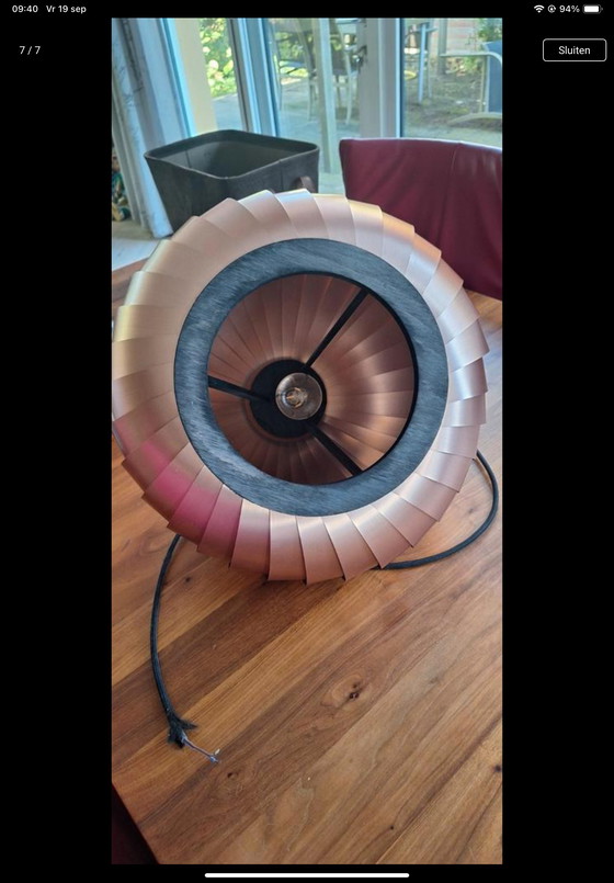 Image 1 of Tom Rossau schitterende nieuwe hanglamp TR12 groot koper