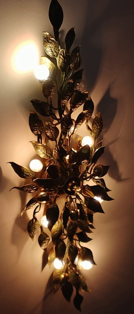 Image 1 of Patinated Brass Ceiling Light