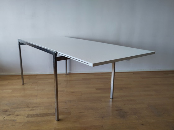 Pastoe TU30 cromo extensible Mesa de comedor – Mesas de comedor, Metal (photo 2 of 15)