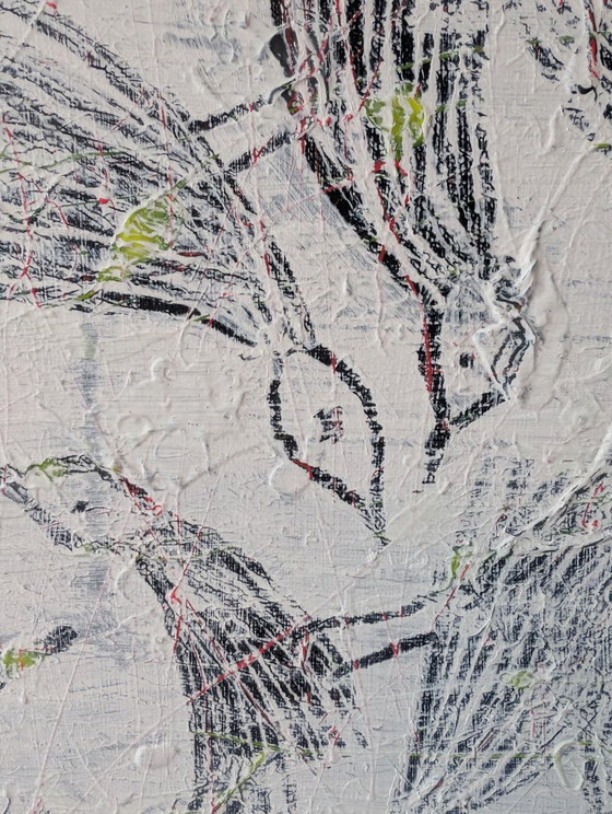 Birds in Black – Paintings & Drawings, Canvas (photo 6 of 6)