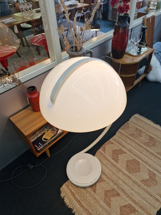 Martinelli Luce ‘Serpente’ Lampada da terra (Modello 2131) – Anni '70/'80 – Lampade da terra, Metallo (photo 5 of 7)