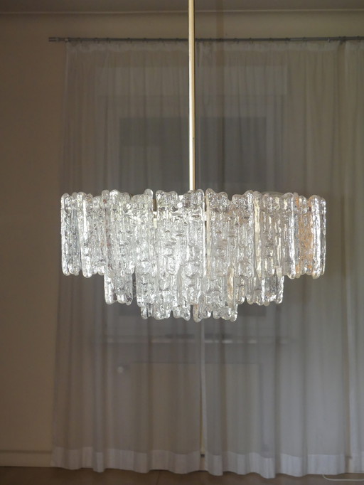 Kalmar ceiling light chandelier ice glass Uk4aeb