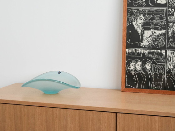 Image 1 of Plato de cristal, diseño danés, década de 1960, fabricado por Royal Copenhagen