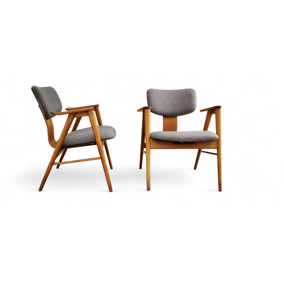 Image 1 of Mid-Century Modern fauteuil FB14 van Cees Braakman voor Pastoe 1955, Set van 2