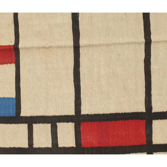 Piet Mondrian Trafalgar Square Rug Tapestry | Wool Cotton | 152×206 cm – Rugs & carpets (photo 10 of 11)