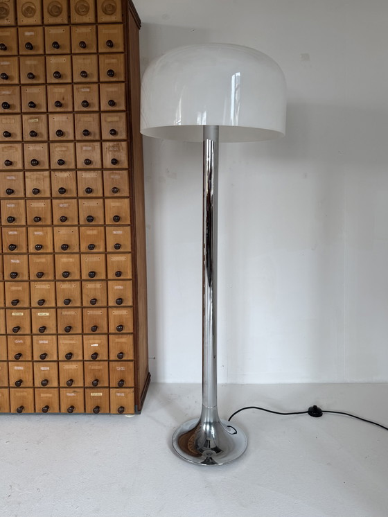 Image 1 of Lampadaire champignon XL vintage, Italie années 1970