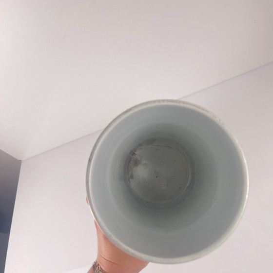 Image 1 of Large "Damascus" Roll Vase, KG Lunéville, 1910-1930