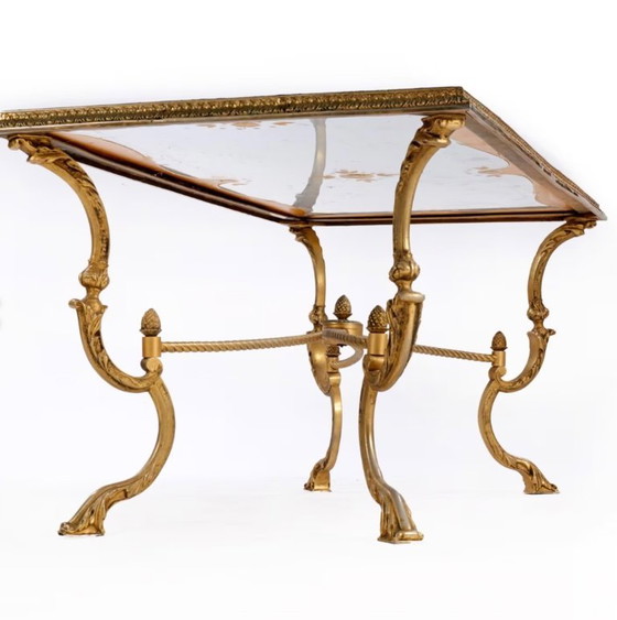 Image 1 of Maison Jansen attributed coffee table 1950’s