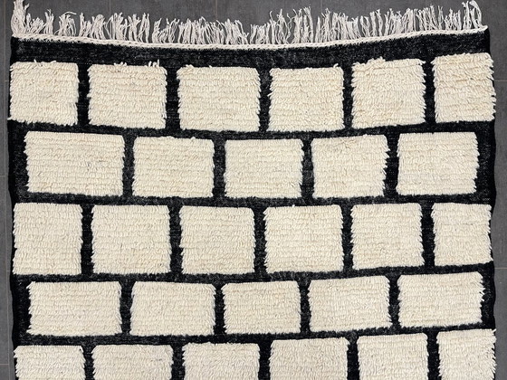 Image 1 of Alfombra bereber de lana hecha a mano - 256 cm x 154 cm