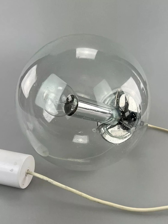 Image 1 of 60s 70s lamp ceiling lamp Limburg "Globe" ball lamp ball design 60s
