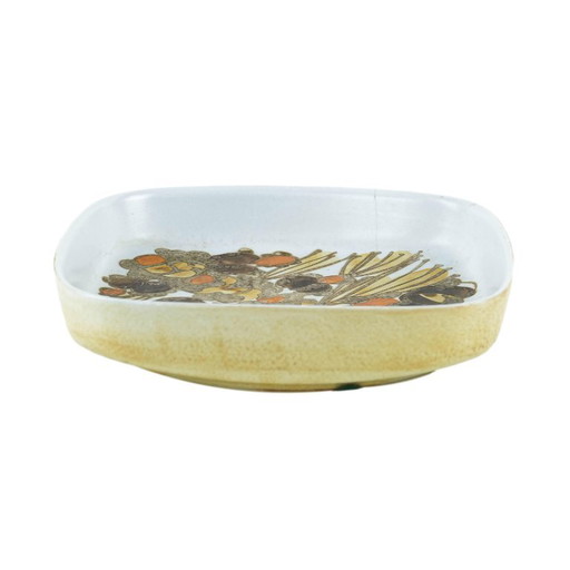Plato de cerámica, diseño danés, años 60, fabricado por Royal Copenhagen