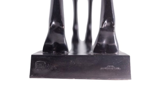 Image 1 of François Pompon. Cervo, scultura in bronzo a grandezza naturale. Stampato nel 2006