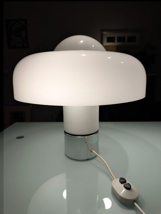 Image 1 of Luigi Massoni “Brumbry” (Brumbury) Table Lamp - Harvey Guzzini (1969)