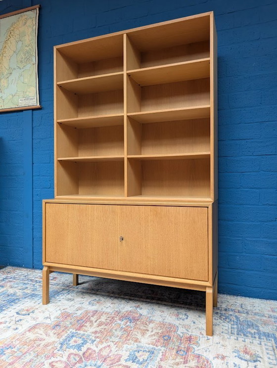 Image 1 of 2x Vintage boekenkast, Marian Grabinski voor IKEA, jaren 60