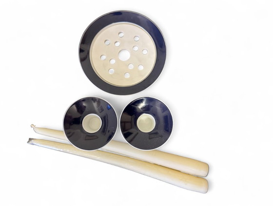 Image 1 of Juego de candelabro y florero Arzberg, década de 1960