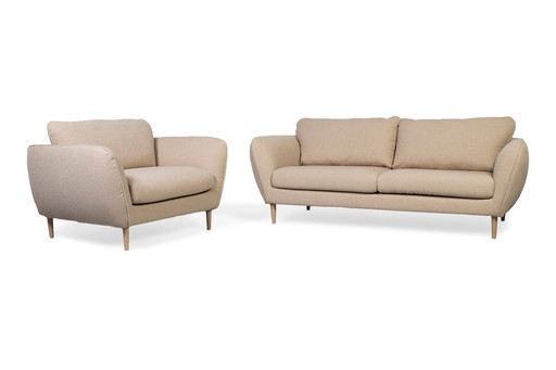 Emma 3-zit en fauteuil