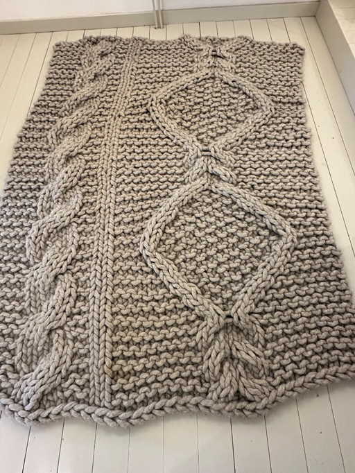 Aran rug by christien meindertsma for thomas eyck