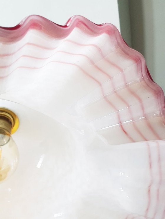 Image 1 of Grande paralume vintage in vetro di Murano - (presumibilmente) De Majo, Italia