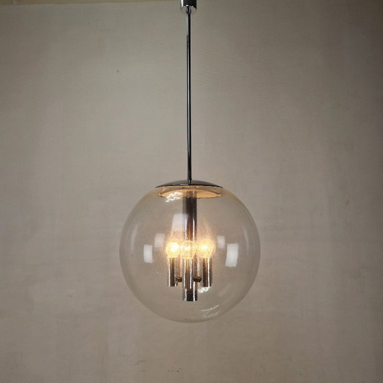 Image 1 of Extra grote Glashútte Limburg hanglamp met verlengstangen