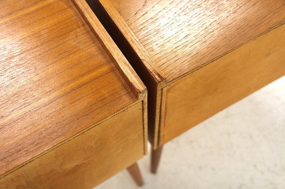 Image 1 of Set di 2 comodini in teak, Svezia, 1960
