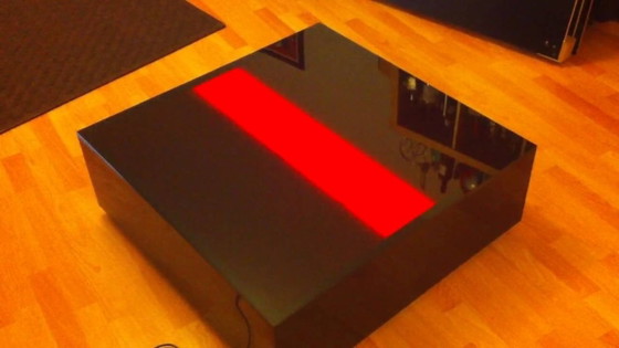 Image 1 of Originele verlichte salontafel ontworpen door Daft Punk en Tom Dixon voor Habitat, circa 2004.